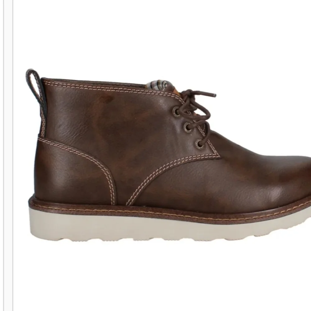 Classic Men's Dark Brown Chukka Boots